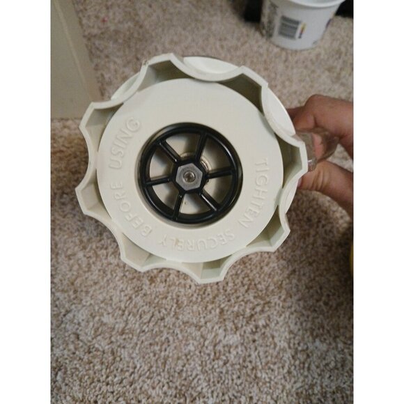 VTG MCM Waring Futura Series 8 Speed Blender Yellow Tested-Works! Model 11-156 - Picture 8 of 12